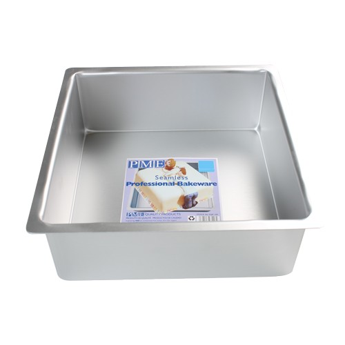 PME Quadratische Backform 25 x 25 cm extra tief