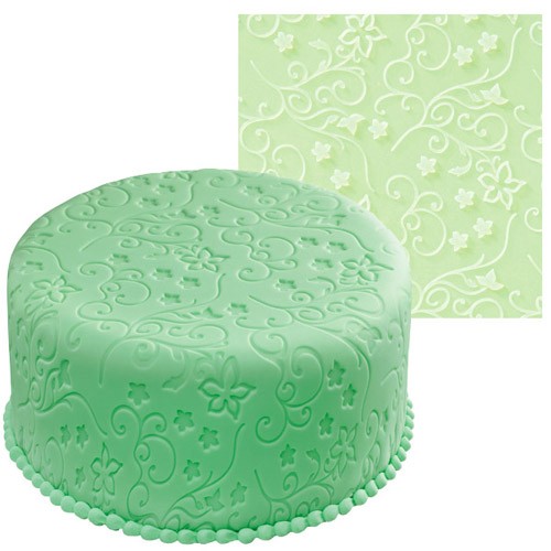 Wilton Fondant Prägematte Weinranken