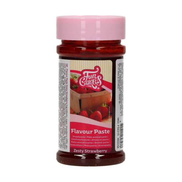 FunCakes Geschmackspaste Frischsaure Erdbeere 120 g