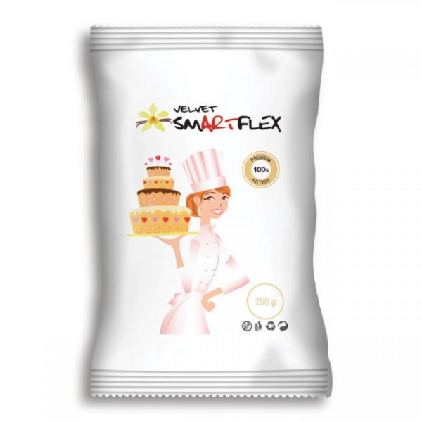 SmartFlex Fondant Weiß Velvet Vanille 250g