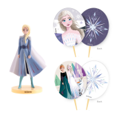 ELSA FROZEN 2 CAKE DECORATING KIT WITH TOPPERS