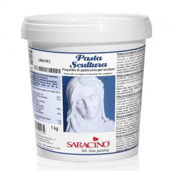 Modelliermasse Pasta Scultura weiß 1 kg