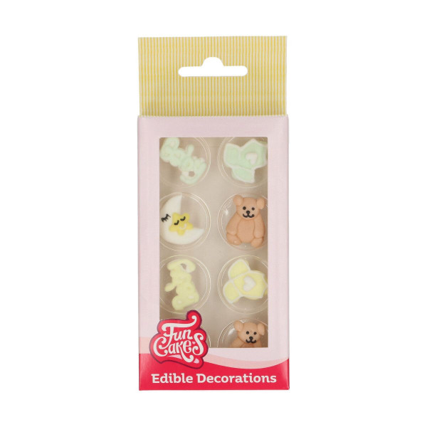 FunCakes Zuckerdekorationen Happy Baby Set/8