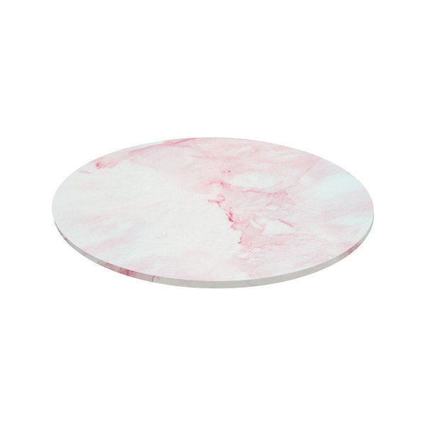 Simply Making Matt Masonite Board Round Pink Marble 30 cm