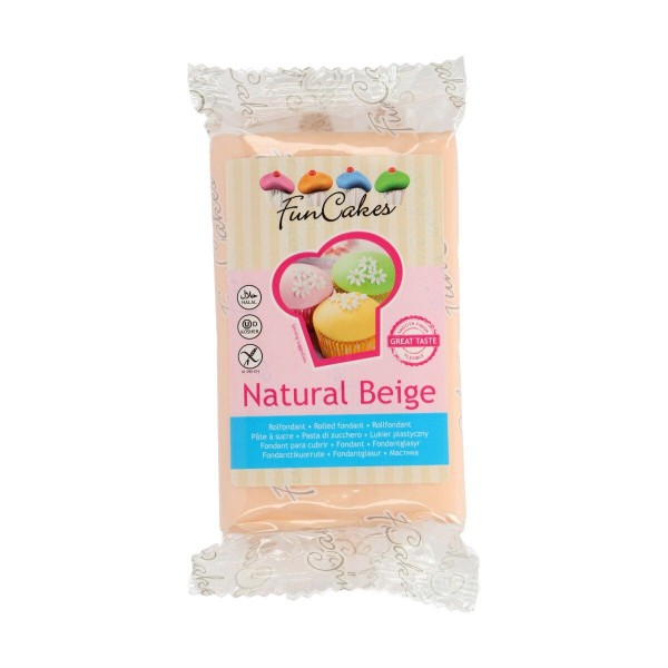FunCakes Fondant hautfarben / Natural Beige 250 g