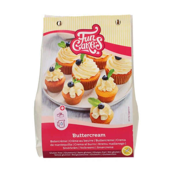 FunCakes Mix für Buttercreme, glutenfrei 500g