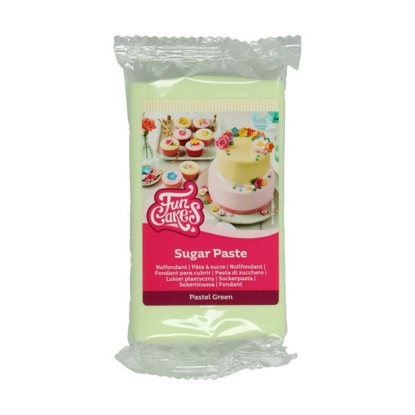 FunCakes Fondant Pastel Green 250g