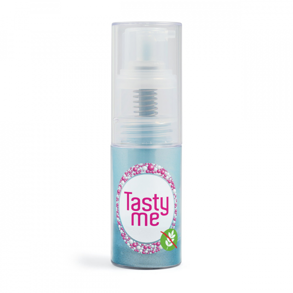 Pumpspray Glitzerstaub -hellblau 10g **glutenfrei**