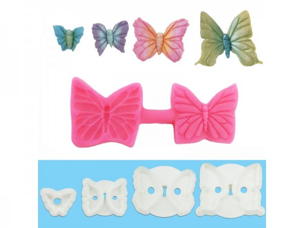 Collection: Schmetterling Ausstecher & Präger + 4 Ausstecher
