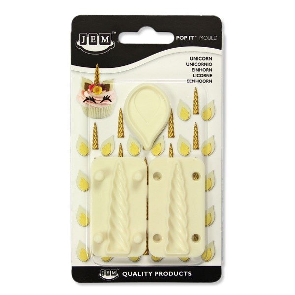 JEM Pop It® Einhorn 3-teiliges Set