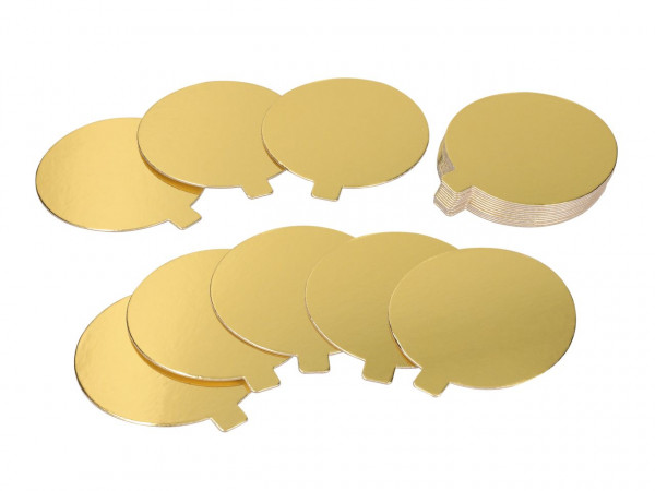 Golden Plate 9cm gold glänzend 20 Stück