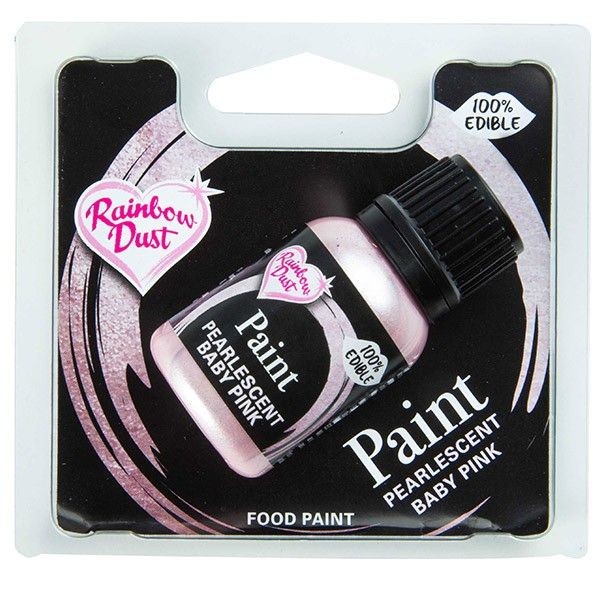 RD Metallic Food Paint Pearlescent Baby Pink