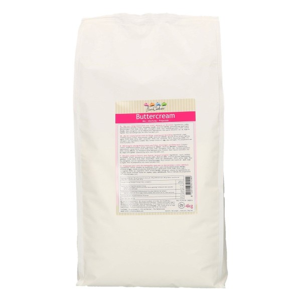 FunCakes Mix für Buttercreme 4 kg Sack