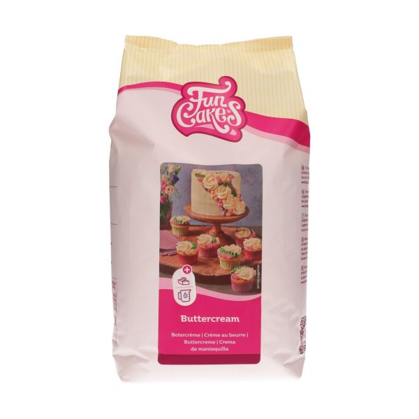 FunCakes Mix für Buttercreme 4 kg Sack