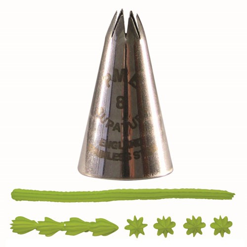 PME Stern-Tülle Nr. 8