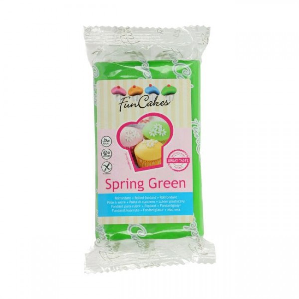 FunCakes Fondant Spring green 250 g