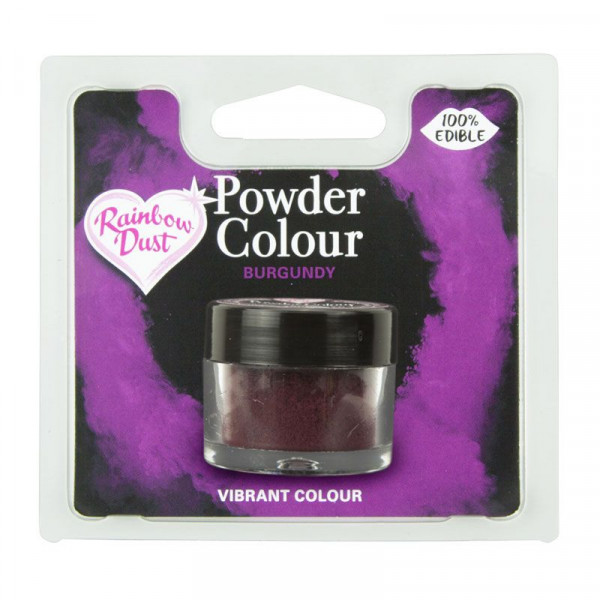 Farbpulver Burgundy