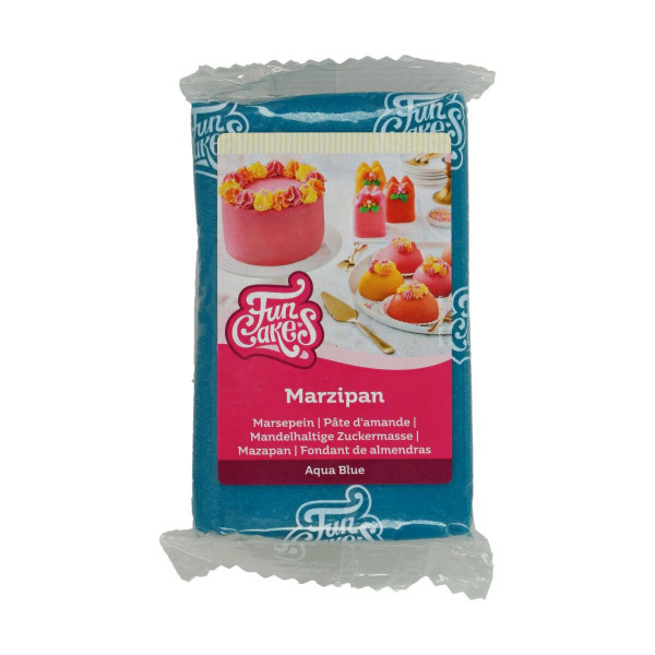 Marzipan aqua blau 250 g