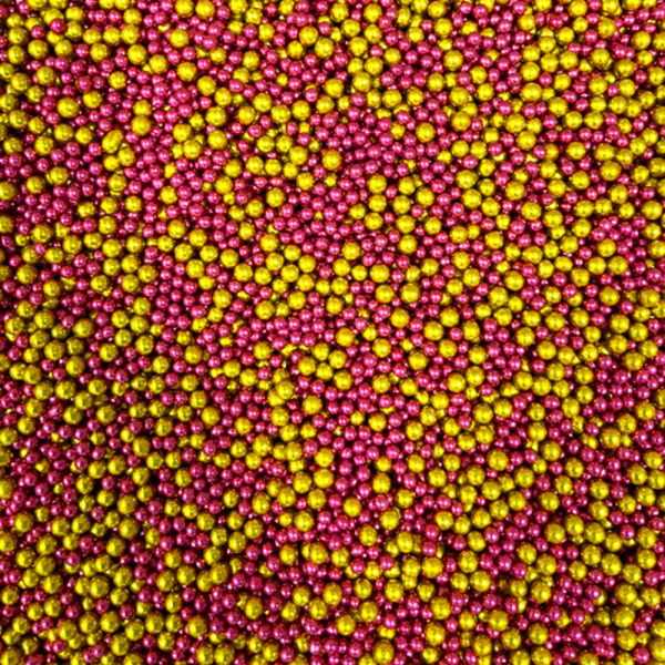 Zuckerperlen Metallic Pink 70g -Glutenfrei---