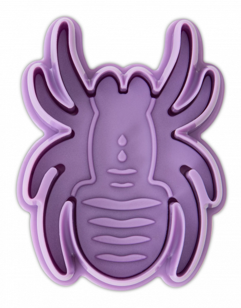Präge-Ausstecher mit Auswerfer - Spinne - mit Prägung und Auswerfer