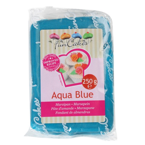 Marzipan aqua blau 250 g