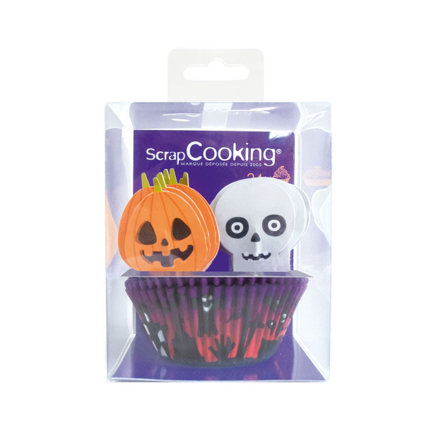 ScrapCooking Cups &amp; Topper Halloween