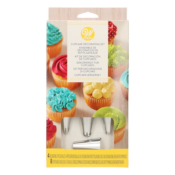Wilton Cupcake Dekorations-Set 12-teilig