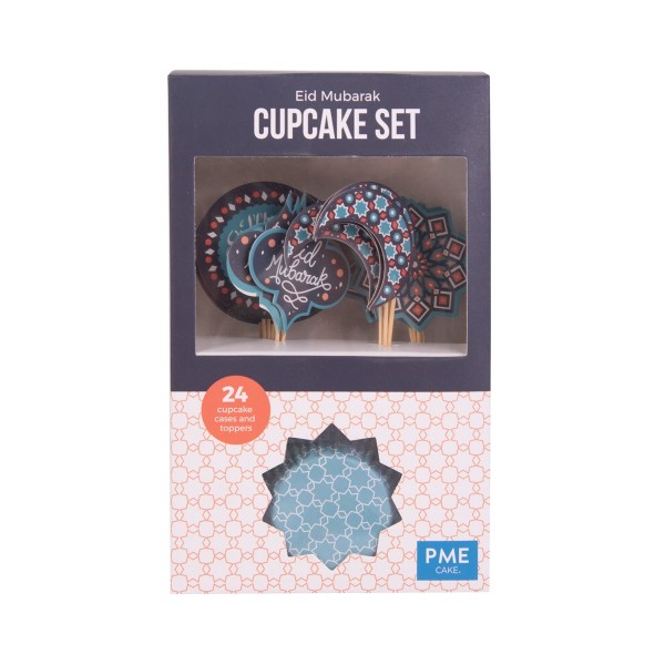 PME Cupcake Set Eid Mubarak