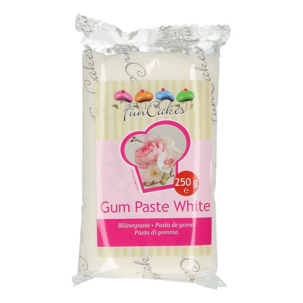 Blütenpaste / Gum Paste weiß 250 g -NEU!!