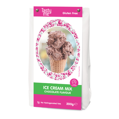 Backmischung Ice Cream Mix-Chocolate Flavour **Glutenfrei** 200g