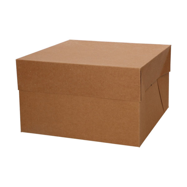 FunCakes Tortenbox Kraft - 25x25x15cm pk/1