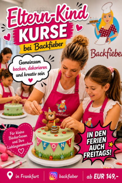 Eltern-Kind-Kurs am Freitag, 7.8.26 in Frankfurt