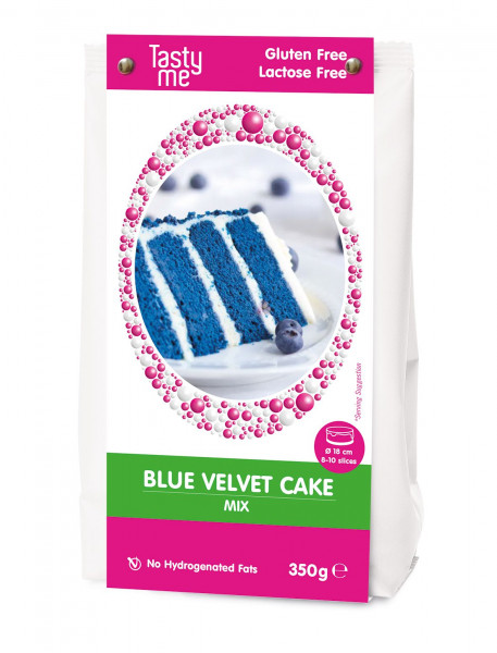 Backmischung Blue Velvet Cake Glutenfrei 350g