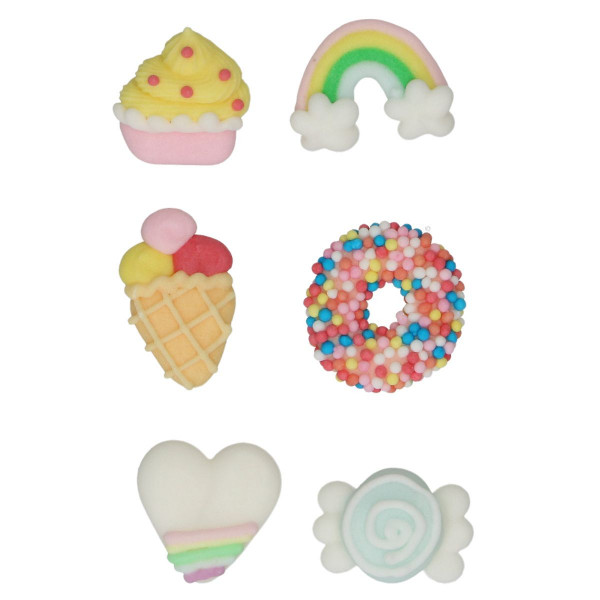 FunCakes Zuckerdekorationen Sweet Celebrations Set/8