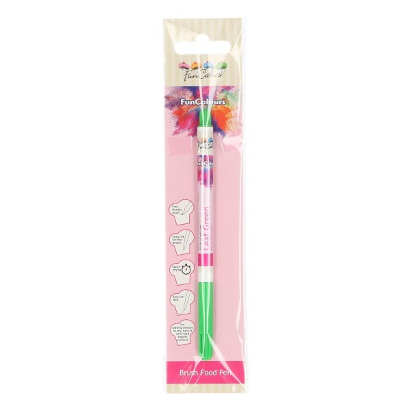 FunColours Brush Food Pen - Speisefarbenstift grün