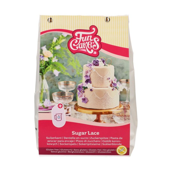 FunCakes Mix für Spitze - Weiß, glutenfrei 400 g