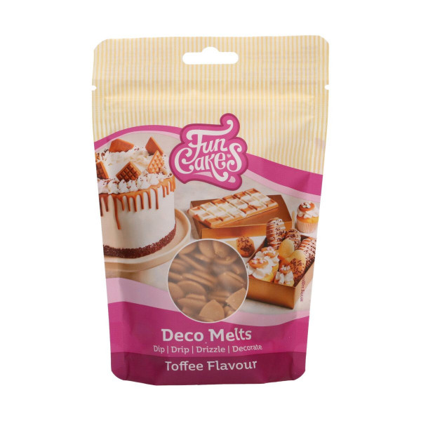 FunCakes Deko Melts mit Toffee-Geschmack 250g