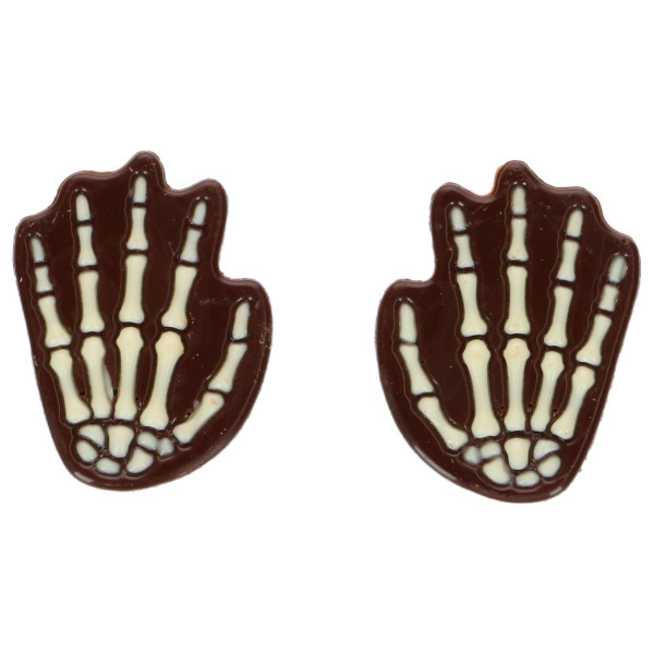 FunCakes Chocolate Decorations Skeleton Hands pk/6