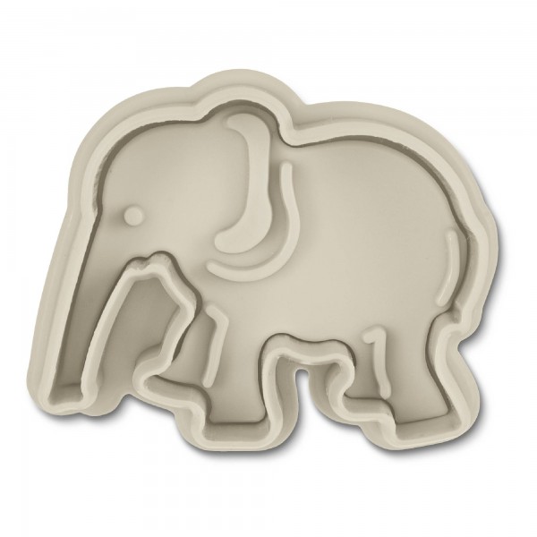 Elefant ca. 5,5 cm Grau