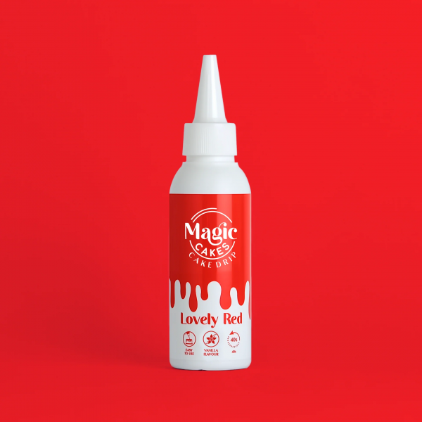 Magic Cake Drip Lovely Red