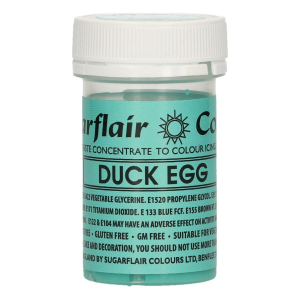 Sugarflair Pastenfarbe Duck Egg 25 g