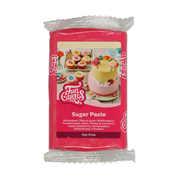 Funcakes Fondant hot pink 250 g