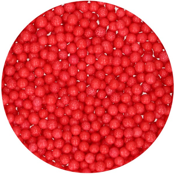 FunCakes Soft Pearls Medium Rot 80g