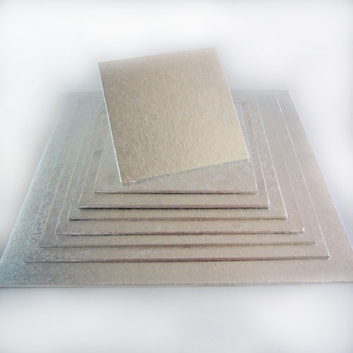 Cake Board quadratisch 10 x 10 cm