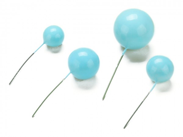 Bubbles Einstecker hellblau