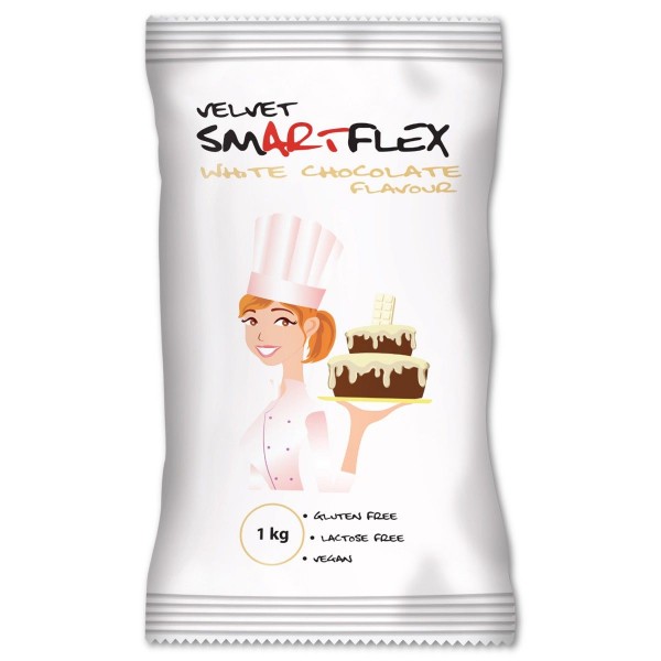 SmartFlex Fondant Weiße Schokolade Geschmack 1kg