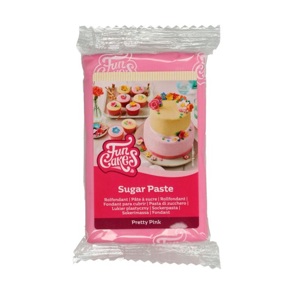 FunCakes Fondant Pretty Pink 250 g