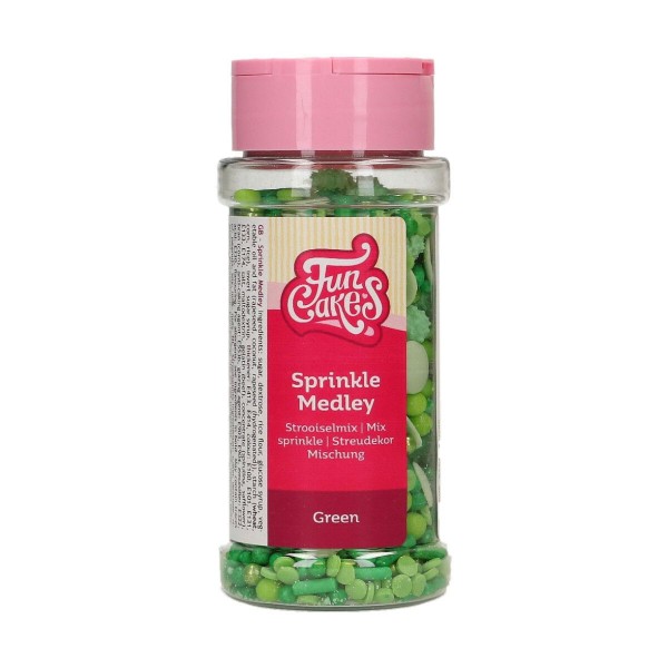 FunCakes Sprinkle Medley -Green- 65g