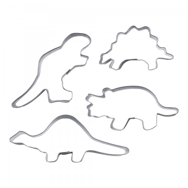 Ausstecher Dinosaurier 4er Set