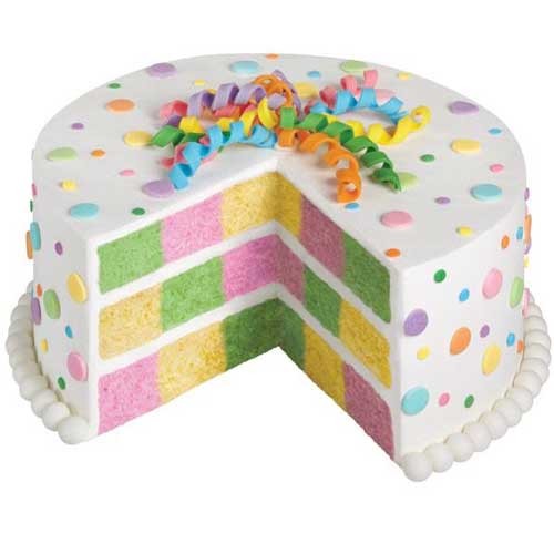 Wilton Backform Schachbrett rund (Checkerboard Cake) 22,8 cm